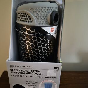 Sharper Image Black and Gray Personal Air Cooler